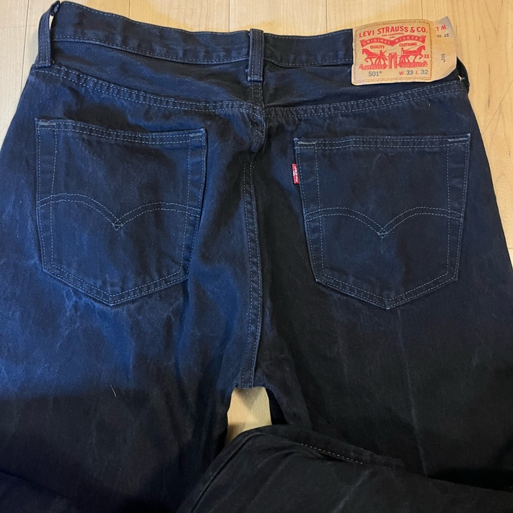 501 Levi’s 33x31 Black - Picture 12 of 14